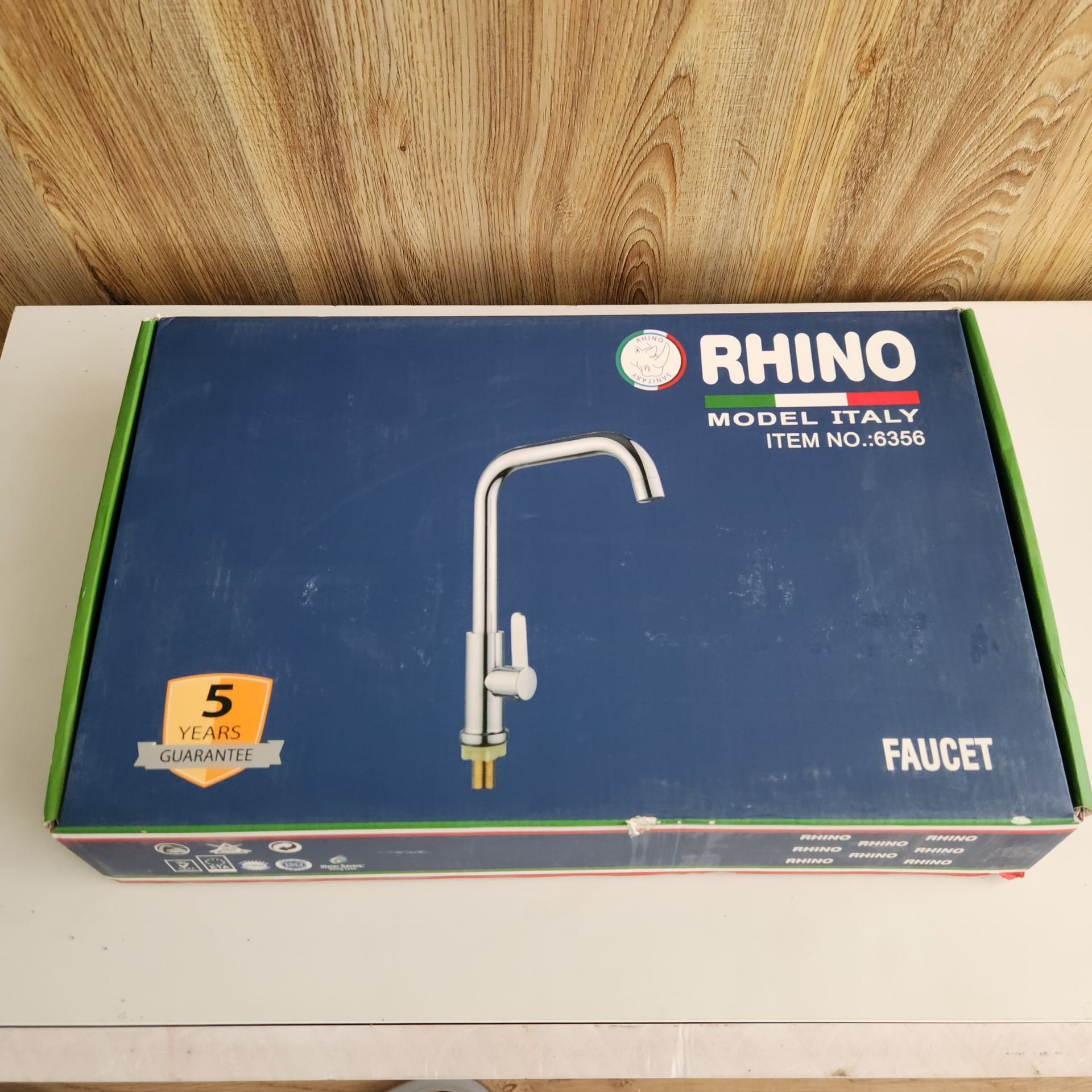 Mitigeur  Évier RHINO – Modèle 6356 Chrome