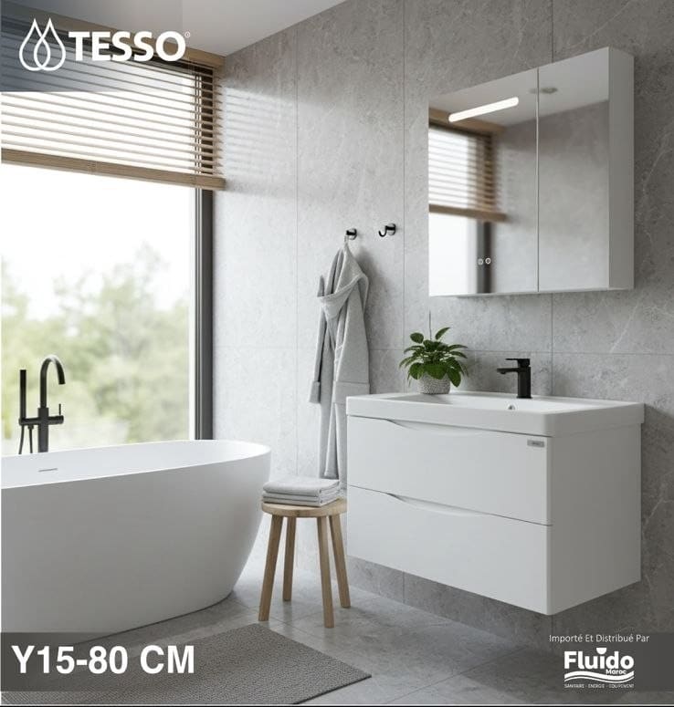 Meuble Salle de Bain Y15 – 80 CM