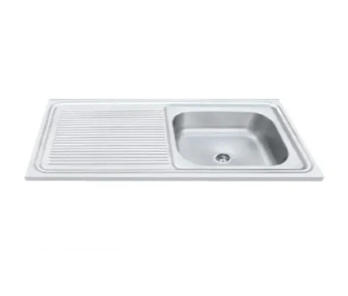 Evier encastrable 90×50 b inox