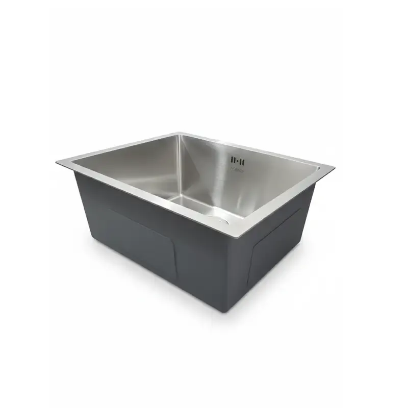  Évier de Cuisine Inox TESSO 50x40 cm | Évier Inox Sous Plan de Haute Qualité 